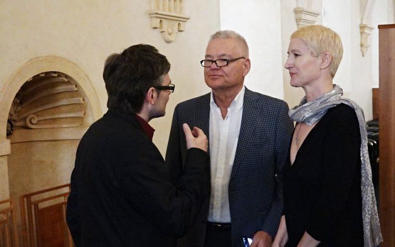 Sylva Lauerová s manželem a fotografem Zbyňkem Maděryčem