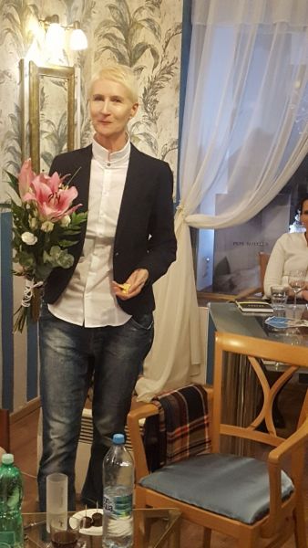 Sylva Lauerová v showroomu TS